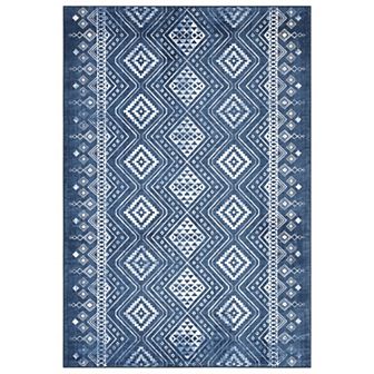 Garvee Washable Boho Area Rug Geometric Farmhouse Throw Carpet
