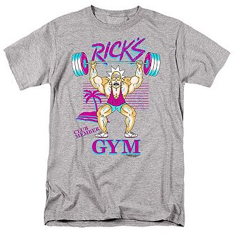 Rick and Morty Rick´s Gym Short Sleeve Adult T-Shirt