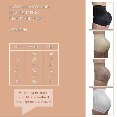 High Waist Padded Panty Light Control