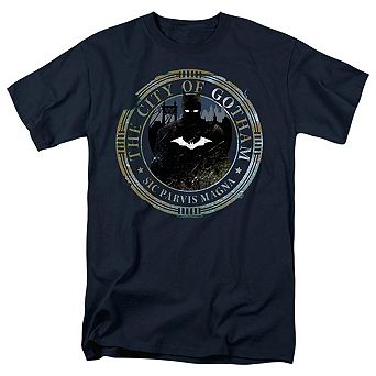 The Batman (2022) Gotham Seal Short Sleeve Adult T-shirt