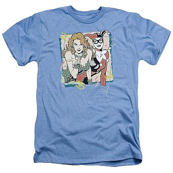 Dc Comics Totally Harvey & Ivy Adult Heather T-shirt