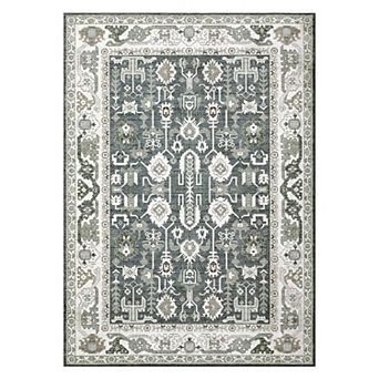 Garvee Vintage Oriental Boho Area & Washable Soft Throw Rugs for Bedroom Living Room