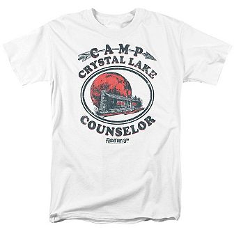 Friday The 13th Camp Counselor Short Sleeve Adult T-shirt