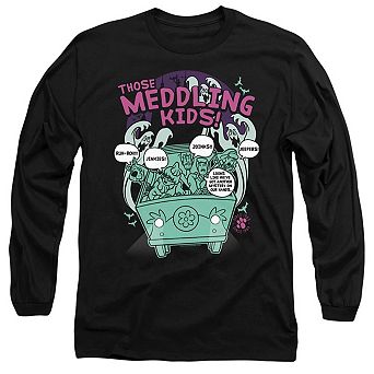 Scooby Doo Meddling Since ´69 Long Sleeve Adult T-Shirt