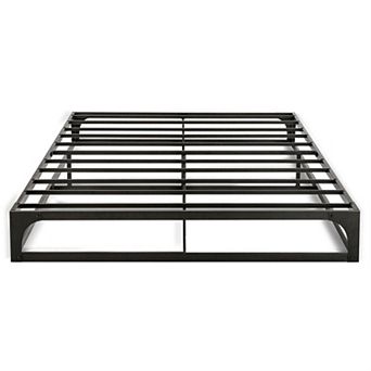 Full Size Modern Low Profile Heavy Duty Metal Platform Bed Frame