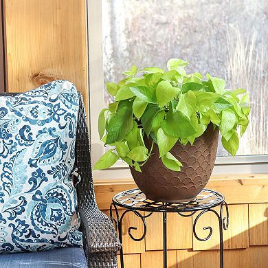 Dinah Metal Outdoor Planter Set Of 2