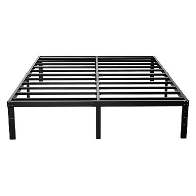 Queen 16-inch Heavy Duty Metal Bed Frame With 3,500 Lbs Weight Capacity
