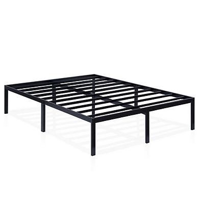 King Size 16-inch High Heavy Duty Metal Platform Bed Frame