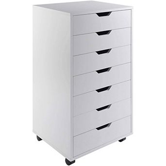 Modern Scandinavian Style 7-drawer Storage Cabinet Chest