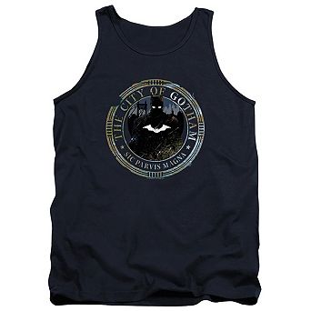 The Batman (2022) Gotham Seal Adult Tank Top