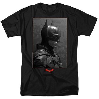 The Batman (2022) Worn Portrait Short Sleeve Adult T-shirt