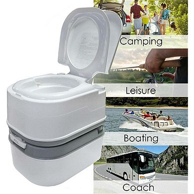 Portable Travel Toilet Camping 6 Gallon