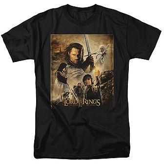 Lord Of The Rings Return Of The King Poster Short Sleeve Adult T-shirt