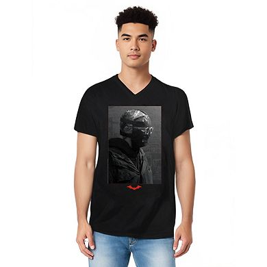 The Batman (2022) Riddler Worn Portrait Short Sleeve T-shirt