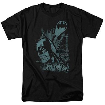 Batman Gritted Teeth Short Sleeve Adult T-shirt