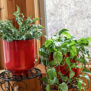 Vivian Metal Outdoor Planter Set Of 4