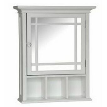 White Bathroom Medicine Cabinet With Mirror