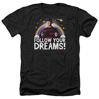 Nightmare On Elm Street Follow Your Dreams Adult Heather T-shirt