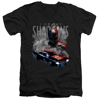 The Batman (2022) Batman And Batmobile Short Sleeve T-shirt
