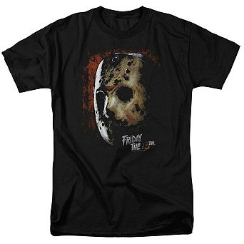 Friday The 13th Mask Of Death Short Sleeve Adult T-shirt