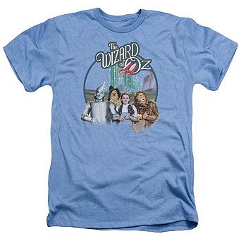 Wizard Of Oz Were Off To See Wizard Adult Heather T-shirt