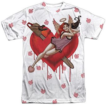 Batman Vroom Short Sleeve Adult Poly Crew T-shirt