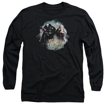 The Hobbit We´re Fighters Long Sleeve Adult T-Shirt