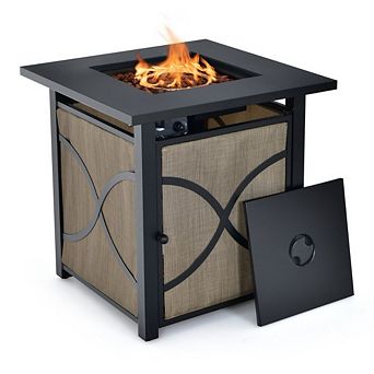 40,000 Btu Portable Lp Gas Propane Fire Pit Table