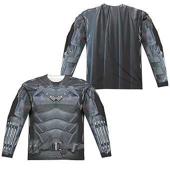 The Batman (2022) Uniform T-shirt Long Sleeve Adult Poly Crew