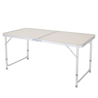 Multipurpose Indoor/outdoor Lightweight Folding Table With Carry Handle