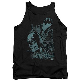 Batman Gritted Teeth Adult Tank Top