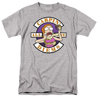 Rick and Morty Carpin´ All The Diems Short Sleeve Adult T-Shirt