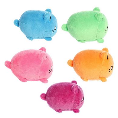 Aurora Mini Multicolor Tasty Peach 3.5" Meowchi Surprise Plush Bag - 1pc