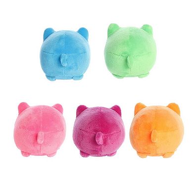 Aurora Mini Multicolor Tasty Peach 3.5" Meowchi Surprise Plush Bag - 1pc