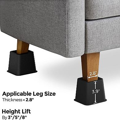 4-pack Furniture Risers