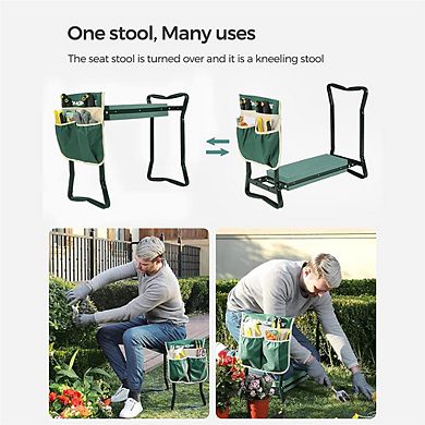 Garden Folding Kneeler And Seat