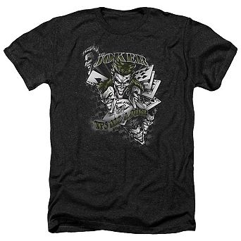 Batman It´s All A Joke Adult Heather T-Shirt