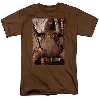 The Hobbit Gandalf Poster Short Sleeve Adult T-shirt