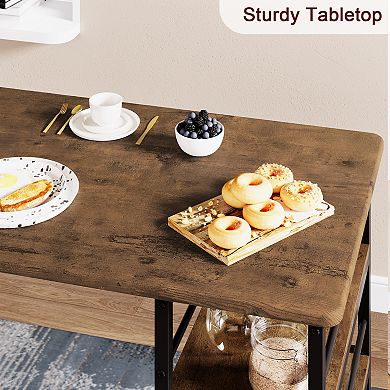 Kitchen Table Set, Dining Table and Chairs for 2