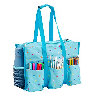 Deluxe utility tote with lid ( see factory all pics & description)