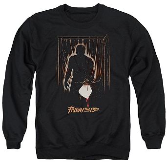 Friday The 13th Part 3 Poster Adult Crewneck Sweatshirt