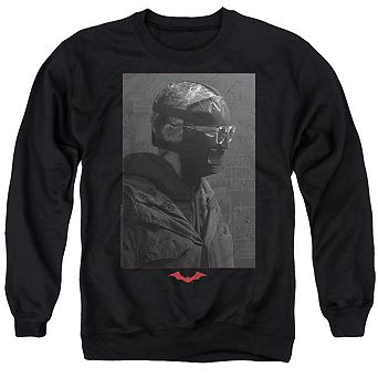 The Batman (2022) Riddler Worn Portrait Adult Crewneck Sweatshirt