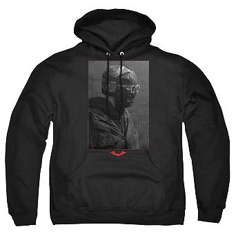 The Batman (2022) Riddler Worn Portrait Adult Pull Over Hoodie