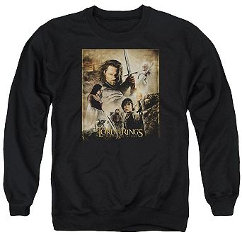 Lord Of The Rings Return Of The King Poster Adult Crewneck Sweatshirt