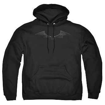 The Batman (2022) Chest Logo Adult Pull Over Hoodie