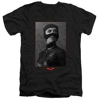 The Batman (2022) Catwoman Worn Portrait Short Sleeve T-shirt