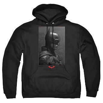 The Batman (2022) Worn Portrait Adult Pull Over Hoodie