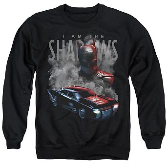 The Batman (2022) Batman And Batmobile Adult Crewneck Sweatshirt