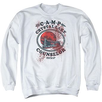 Friday The 13th Camp Counselor Victim Adult Crewneck Sweatshirt