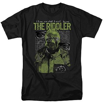 The Batman (2022) Riddler Illustration Short Sleeve Adult T-shirt